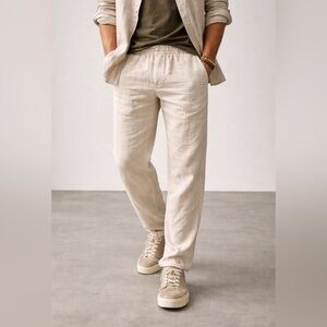 NFINITY Men's Beige Chino Pants